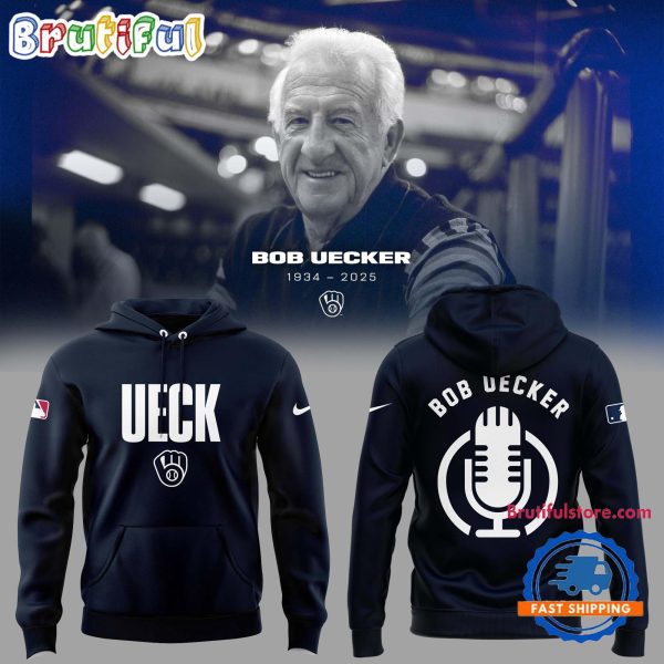 Honoring The Legend Brewers Icon And Baseball Hall of Famer Bob Uecker Hoodie