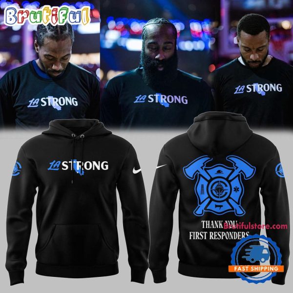 Los Angeles Clippers LAStrong Limited Edition Black Hoodie
