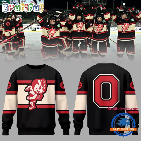 Ohio State Buckeyes Hockey NCAA Limited Frozen Confines 2025 Sweatshirt