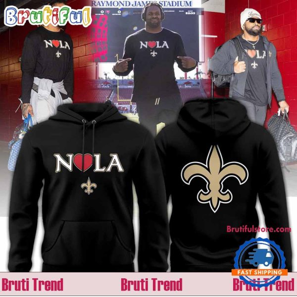 New Orleans Saints Nola Saints 2025 Hoodie