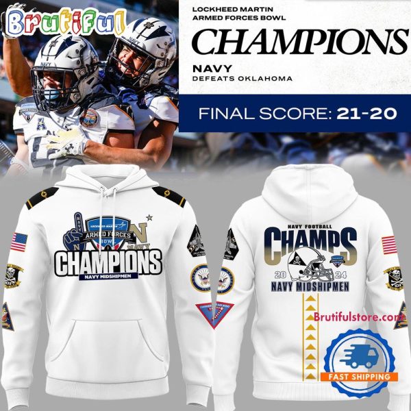 Navy Midshipmen Special Armed Forces Bowl Hoodie