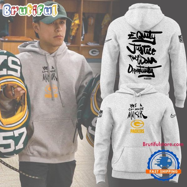 Green Bay Packers NFL 2024 Limited Be A Change Maker Hoodie