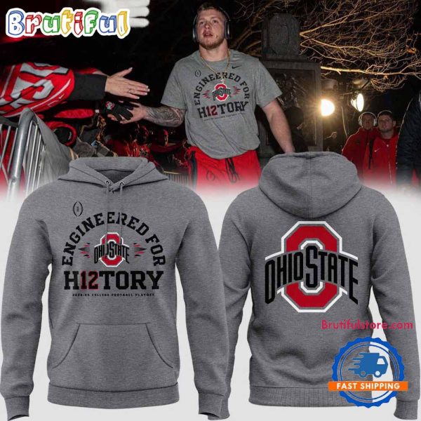 Engineered for History Ohio State Buckeyes Hoodie