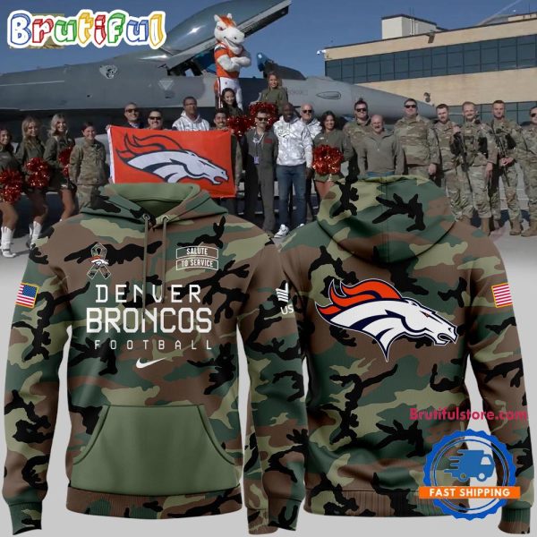 Denver Broncos Military Appreciation 2024 Hoodie