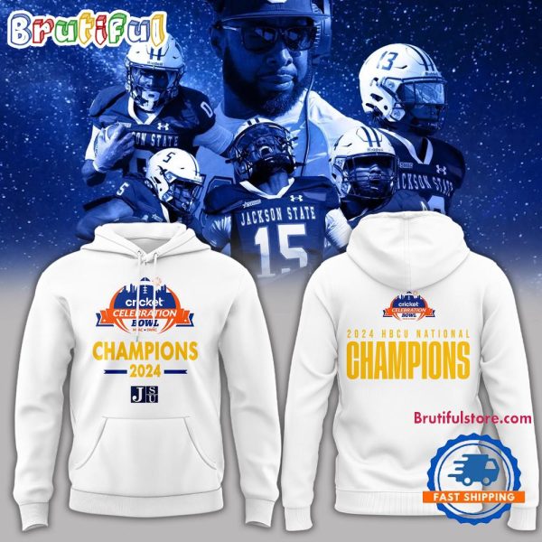 Jackson State Tigers Special 2024 HCBU National Champions Hoodie