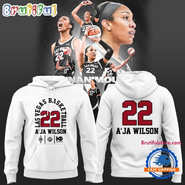 Las Vegas Aces WILSON 22 Basketball Limited Edition Hoodie