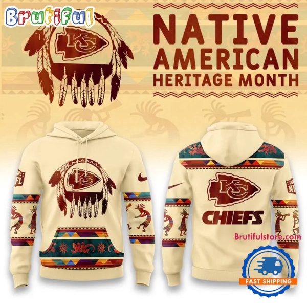 Kansas City Chiefs 2024 NFL America Native New Design Hoodie