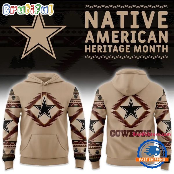 Dallas Cowboys 2024 NFL America Native New Design Hoodie