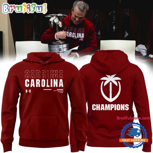 South Carolina Gamecocks Football 2024 The Palmetto Bowl Champions Hoodie