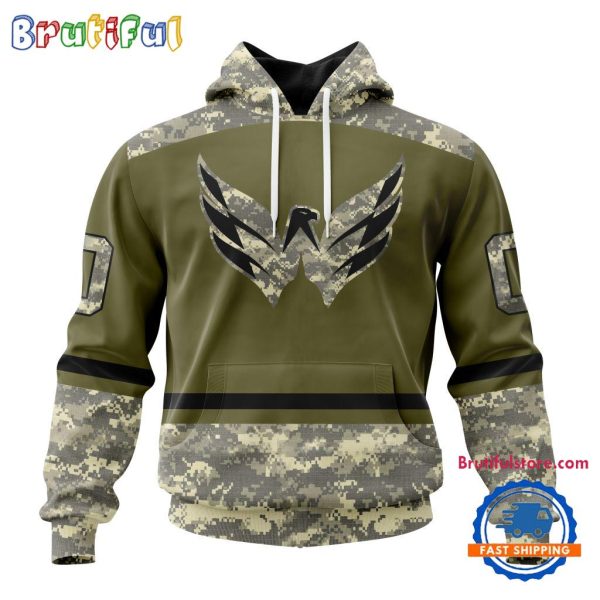 NHL Washington Capitals Special Veterans Military Appreciation Hoodie, TShirt, Sweatshirt