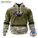 NHL Minnesota Wild Special Veterans Military Appreciation Hoodie, TShirt, Sweatshirt