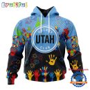 NHL Utah Hockey Club Special Autism Awareness Personalization Hoodie, TShirt, Sweatshirt