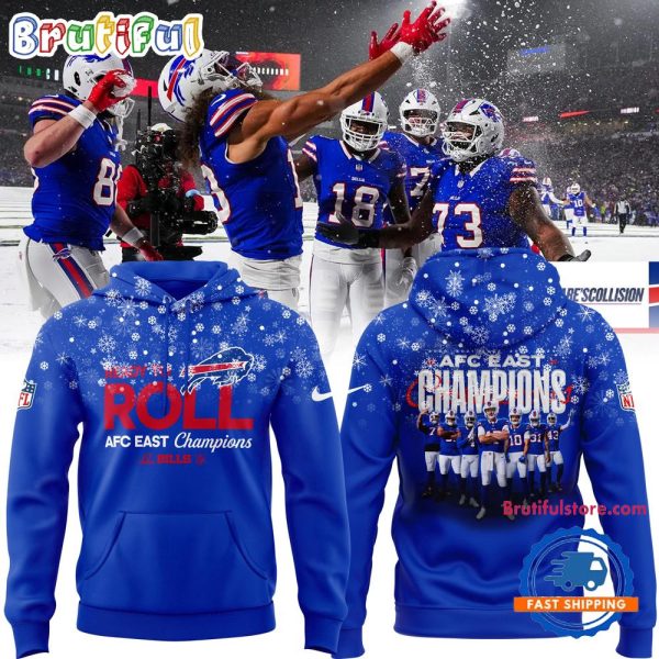Buffalo Bills AFC EAST Champions 2024 Christmas Limited Edition Hoodie