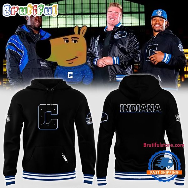 Indianapolis Colts Special Edition Iniana Night Football Black Hoodie