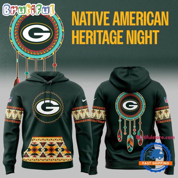 Green Bay Packers NFL 2024 Native American Heritage New Hoodie