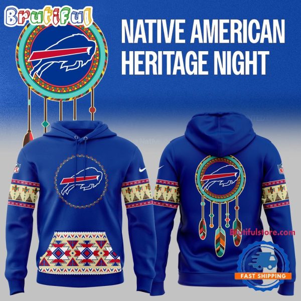 Buffalo Bills NFL 2024 Native American Heritage New Hoodie