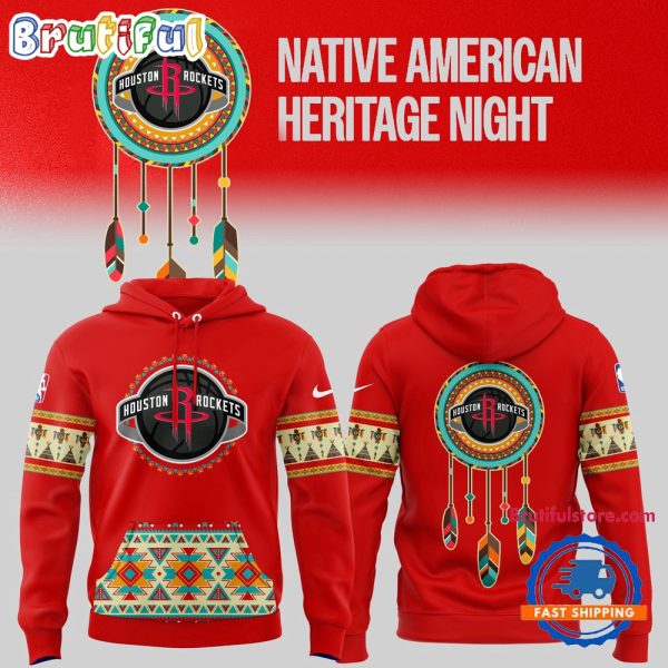 Houston Rockets Native American Heritage Night Hoodie