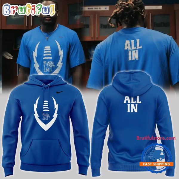 Memphis Tigers Football All In New Hoodie