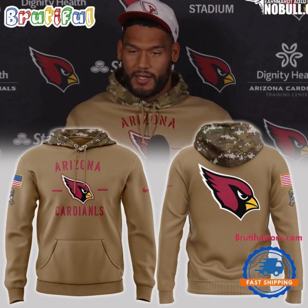 Arizona Cardinals 2024 Veterans Salute to Service Limited New Hoodie
