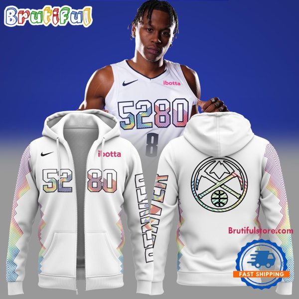 Denver Nuggets City 5280 Special New Edition 2024 Zip Hoodie