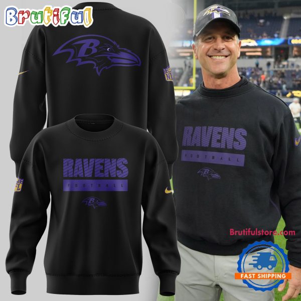 Baltimore Ravens Special New Coach John Harbaugh Sweatshirt