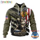 NHL Chicago Blackhawks Special Hockey Honor Veterans And Their Families Hoodie, TShirt, Sweatshirt