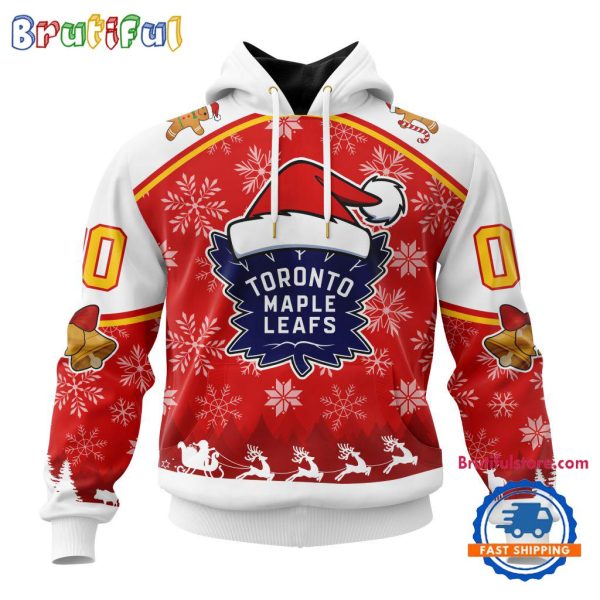 NHL Toronto Maple Leafs Special Santa Hats Logo Team Merry Christmas Hoodie, TShirt, Sweatshirt