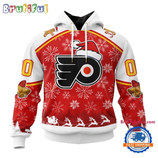 NHL Philadelphia Flyers Special Santa Hats Logo Team Merry Christmas Hoodie, TShirt, Sweatshirt