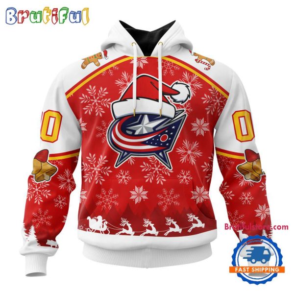 NHL Columbus Blue Jackets Special Santa Hats Logo Team Merry Christmas Hoodie, TShirt, Sweatshirt