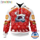 NHL Colorado Avalanche Special Santa Hats Logo Team Merry Christmas Hoodie, TShirt, Sweatshirt