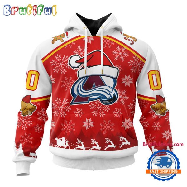 NHL Colorado Avalanche Special Santa Hats Logo Team Merry Christmas Hoodie, TShirt, Sweatshirt