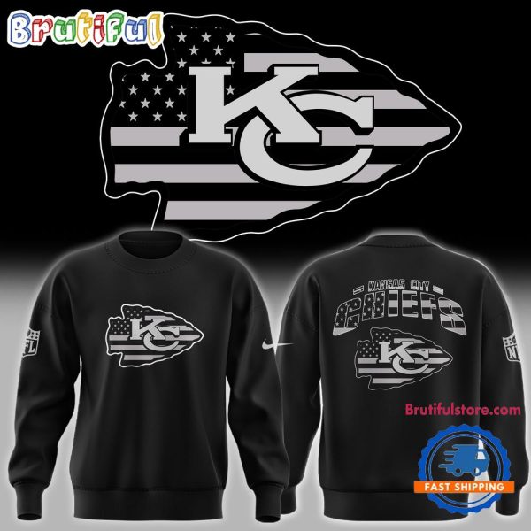 Kansas City Chiefs 2024 NFL New Design Black Sweatshirt
