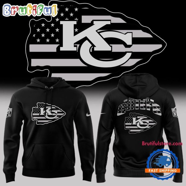 Kansas City Chiefs 2024 NFL New Design Black Hoodie
