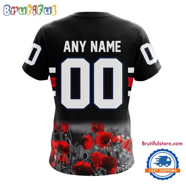 NHL Vancouver Canucks Hockey Special Remembrance Day TShirt, Hoodie, Sweatshirt - Image 2