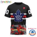 NHL Toronto Maple Leafs Hockey Special Remembrance Day TShirt, Hoodie, Sweatshirt