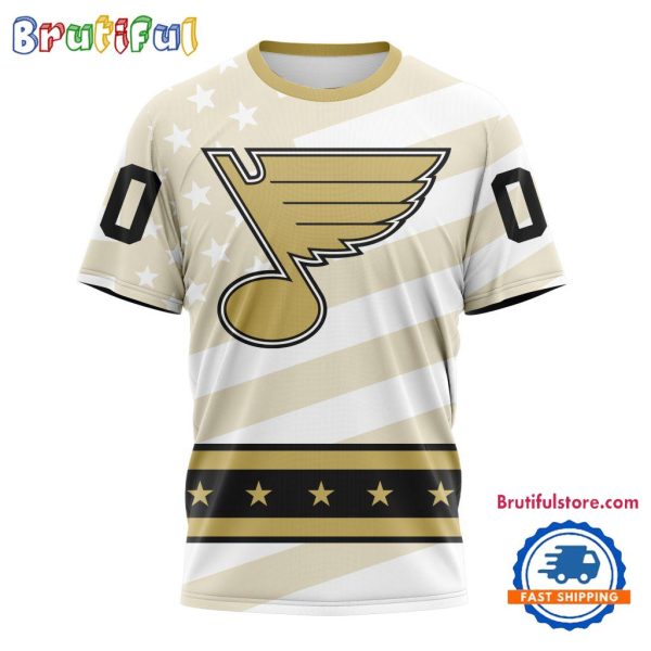 NHL St. Louis Blues Hockey Special Military Appreciation TShirt, Hoodie, Sweatshirt
