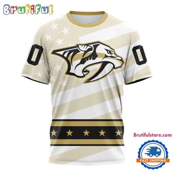 NHL Nashville Predators Hockey Special Military Appreciation TShirt, Hoodie, Sweatshirt