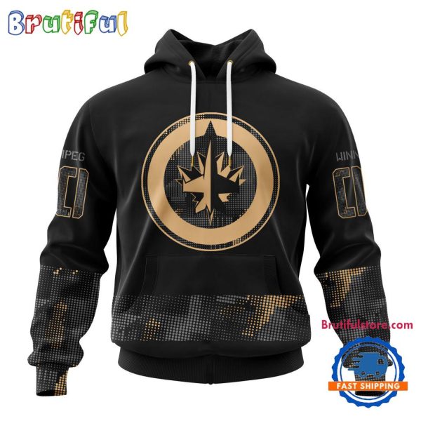 NHL Winnipeg Jets Veterans Military Appreciation Design Hoodie, Sweatshirt, TShirt