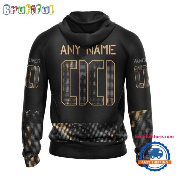 NHL Vancouver Canucks Veterans Military Appreciation Design Hoodie, Sweatshirt, TShirt - Image 2