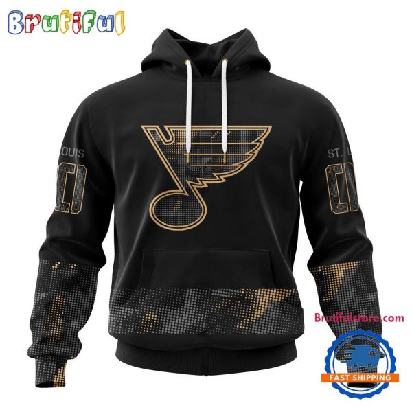 NHL St. Louis Blues Veterans Military Appreciation Design Hoodie, Sweatshirt, TShirt