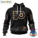 NHL Philadelphia Flyers Veterans Military Appreciation Design Hoodie, Sweatshirt, TShirt