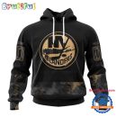NHL New York Islanders Veterans Military Appreciation Design Hoodie, Sweatshirt, TShirt