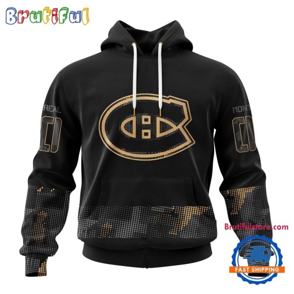 NHL Montreal Canadiens Veterans Military Appreciation Design Hoodie, Sweatshirt, TShirt