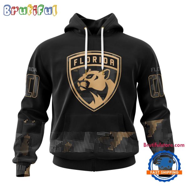 NHL Florida Panthers Veterans Military Appreciation Design Hoodie, Sweatshirt, TShirt