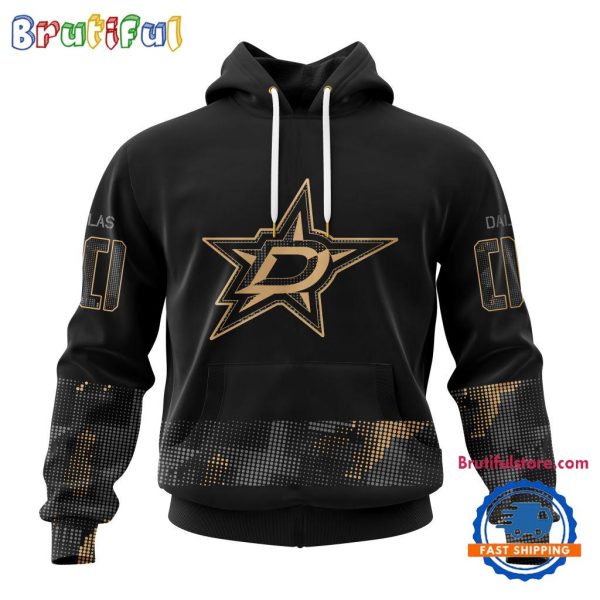 NHL Dallas Stars Veterans Military Appreciation Design Hoodie, Sweatshirt, TShirt