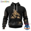 NHL Arizona Coyotes Veterans Military Appreciation Design Hoodie, Sweatshirt, TShirt