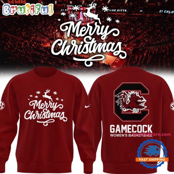 South Carolina Gamecocks Women's Basketball Merry Christmas 2024 Sweatshirt