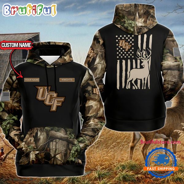 NCAA UCF Knights Sporty Camo Hunting Style Hoodie, Sweatshirt, TShirt