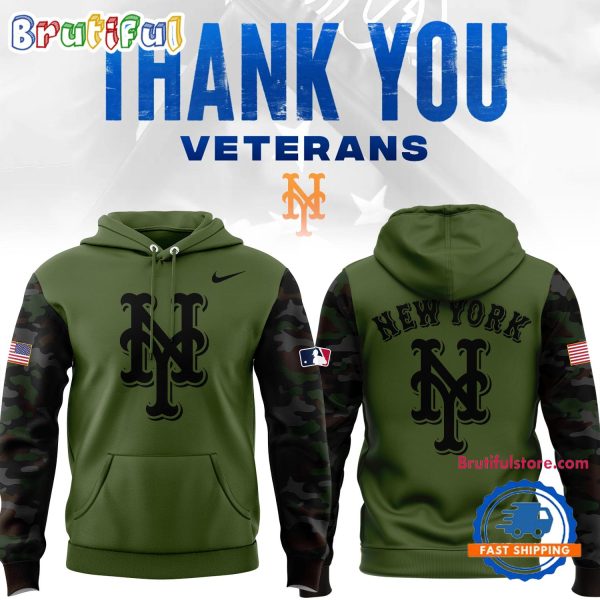 New York Mets Special Thank You Veterans Hoodie