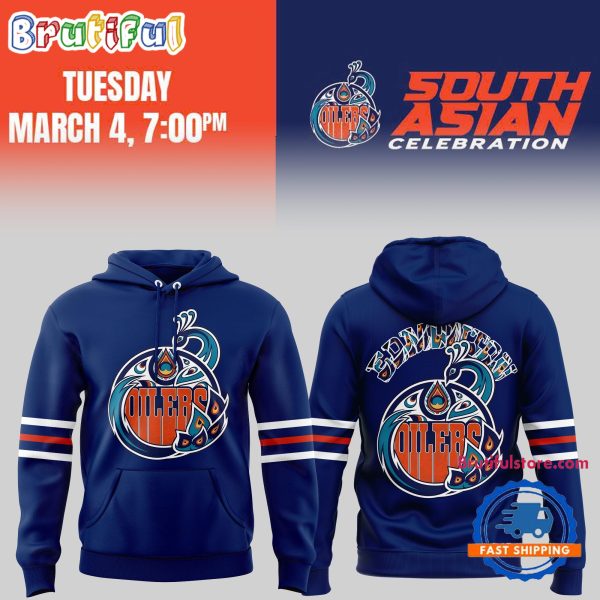 Edmonton Oilers South Asian Celebration Limited Hoodie